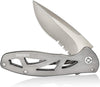 Steinbrücke EDC Pocket Knife 3.1" 9Cr18Mov Stainless Steel Blade with Reversible Clip, 3.3Oz Lightweight