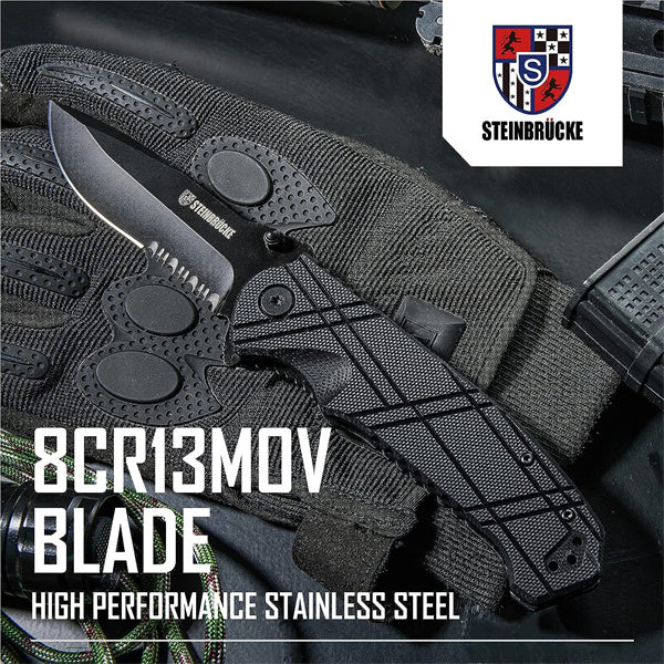 Steinbrücke Tactical Folding Knife 3.4