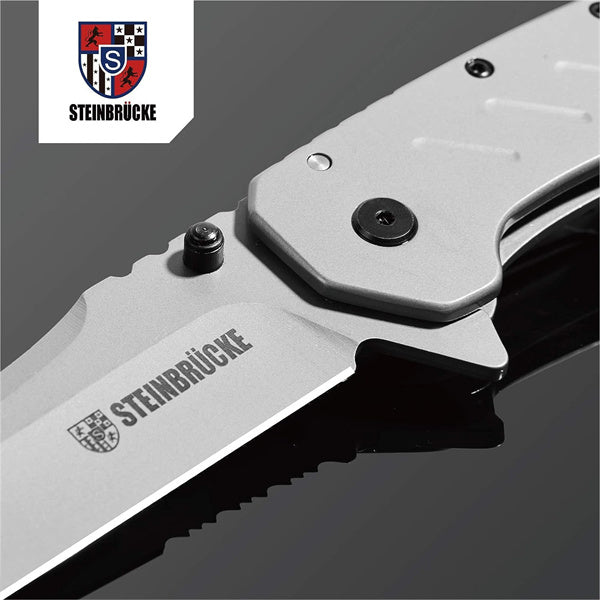 Steinbrücke Pocket Knife for Men, 3.4